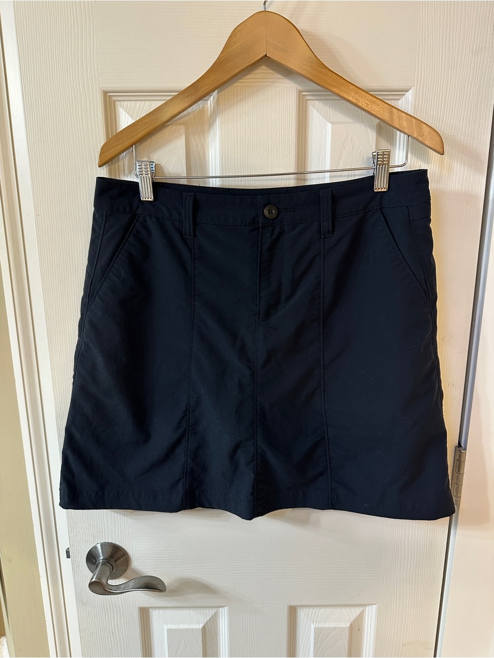 Patagonia Black Skort Skirt Hiking Camping Gorpcore Activewear Trendy 8